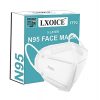 LXOICE Non-Woven Fabric Reuseable N95 Face Mask (Without Valve, Pack of 10) for Unisex
