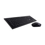 Hp Usb Wireless Spill Resistance Keyboard And Mouse Set With 10M Working Range 2.4G Wireless Technology / 3 Years Warranty (4Sc12Pa), Black