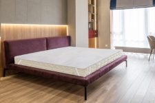 Recron Certified Elastic Strap King Size Waterproof Mattress Cover(White)