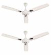 Candes Star 1200mm/48 inch High Speed Anti-dust Decorative 3 Star Rated Ceiling Fan 405 RPM with 2 Yrs Warranty (Ivory, Pack of 2)