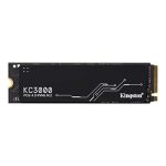 Kingston KC3000 PCIe 4.0 NVMe M.2 SSD – High-Performance Storage for Desktop and Laptop PCs -SKC3000S/1024G, 7,000MB/s Read, 6,000MB/s Write, Black