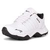 Kraasa Fortune-21 Sports Shoes for Men | Latest Stylish Casual Sneakers for Men | Lace up Lightweight Shoes for Running, Walking, Gym, Trekking, Hiking & Party Running Shoes for Men White UK 8