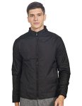 Integriti Men’s, Long Sleeve,High Neck,Solid,Purple,Jacket (REBEL-J-CT-344-R FSFLZIRE WNBK_S_Wine Black_S)