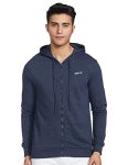 NEWPORT Men’s Cotton Blend Hooded and Crew Neck Sweatshirt (NPMEPSS20018G17002_Blue_M)