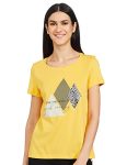 Vero Moda Women’s Regular T-Shirt (10262332-Yolk Yellow_Yolk 1 XS)