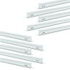 Polycab Intenso 20W LXS LED Batten in Square Shape, Energy-efficient Light with Warm White Color (220-240V, 1130mm, 3000K, 10 Pcs)