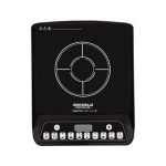 Maharaja Whiteline Superion 12DX Neo Plus Induction Stove with Pan Sensor Technology with 7 Preset Indian Menus – Black, 1200W