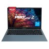 ZEBRONICS PRO Series Z NBC 3S, Intel Core 12th Gen i3 Processor (8GB RAM | 512GB SSD), 15.6-Inch (39.6 CM) IPS Display, (Ultra Slim | 38.5 Wh Large Battery | Windows 11 | Blue | 1.76 Kg)
