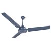 Polycab Charisma Plus 1200 mm high Speed Ceiling Fan | 100% Copper Winding Motor | Corrosion Resistant G-Tech Blades | 1 Star Rated 52 Watt | 2 years warranty【Classic Blue】
