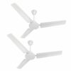 Havells 1200mm Samraat Energy Saving Ceiling Fan (Elegant White, Pack of 2)