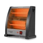 Hindware Atlantic 800 Watts Quartz Room Heater With High Safety Grill – Ignitio (Grey), Compact (HQRHIN21GNL1)