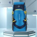 TRAVEL POINT Travel Bag For Waterproof Trekking Hiking Camping Outdoor Camps Luggage Bags Rucksack  – 65 L(Blue, Yellow)