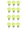 Spanco Badminton Shuttlecocks, Badminton Shuttlecock Pack of 12, Stable and Sturdy High Speed Badminton Shuttles, Training Shuttlecock for Indoor and Outdoor Sports