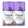 Odonil Exotic Automatic Spray Refill – 450ml (Pack of 2, 225mlx2) | Sensual Dahlia | 2x Long Lasting |Fits all Machines | 2200 Sprays Guaranteed | Lasts upto 60 days