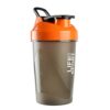 TAQISONG Fuel Plastic Shaker Bottle (Orange, Medium), 500 ML