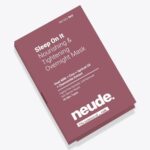 Neude Sleep On It Overnight Skin Replenishing, Hydrating & Nourishing Face Mask with Goat Milk and Gotu Kola (Cica) | Sleeping Face Mask For All Skin Types | For Night Time, 8ml