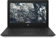 HP Touch Chromebook (2024) MediaTek MT8183 – (4 GB/32 GB EMMC Storage/Chrome OS) 11MK G9 Chromebook(11.6 Inch, Black, 1.34 Kg)