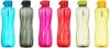 Amazon Brand – Solimo 1000 ml Plastic Water Bottle | Set of 6 |Multi Color