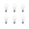 Philips 12-Watt LED Bulb E27 Base (Crystal White, Pack of 6)