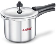 Judge by Prestige Classic SS Outer lid 5 L Induction Bottom Pressure Cooker (Stainless Steel)