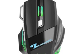 VERITY RGB Gaming Mouse, Adjustable DPI: with a DPI Range of 1200 to 3600, Wired Gaming Mouse