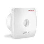 Hindware Zorio Ax 100mm Exhaust Fan with Low Noise, Powerful Air Suction and High Speed, For Kitchen or Bathroom With Overload Protection For Odourless, Clean and Fresh Air (White)
