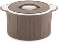 Paras Homeware Plastic Hot Matt Casserole| Bpa Free | Food Grade | Easy To Carry | Easy To Store For Rice, Gravy, Curry |1500Ml, Color May Vary