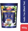 Dabur Vedic Tea | Premium Tea with 30+ Ayurvedic herbs | Soulful Aroma & Rich Taste Black Tea Pouch(950 g)