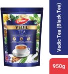 Dabur Vedic Tea | Premium Tea with 30+ Ayurvedic herbs | Soulful Aroma & Rich Taste Black Tea Pouch(950 g)