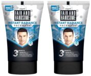 Fair and Handsome Instant Radiance Face Wash | Pro-Peptide | Instant Radiance| Washes of Fine Pollutants | Cooling Freshness | 100g (Pack of 2)