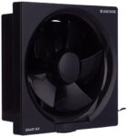 Anchor by Panasonic Smart Air 200 mm Exhaust Fan For Kitchen, Bathroom with Strong Air Suction, Rust Proof Body, 40W (Black) (Pack of 2)