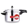 Wonderchef Outer Lid Aluminium Ultima Pressure Cooker, 5 litres, Silver