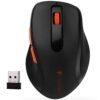 ZEBRONICS Curve Wireless Mouse, High Precision with 800/1200/1600 DPI, 6 Buttons, USB Nano Receiver, Power Saving Mode, Comfortable and Versatile