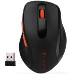 ZEBRONICS Curve Wireless Mouse, High Precision with 800/1200/1600 DPI, 6 Buttons, USB Nano Receiver, Power Saving Mode, Comfortable and Versatile