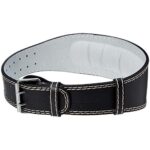 amazon basics 4 Inch Wide Padded Weight Lifting Belt – Large, Black