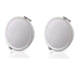 SYSKA Rdl Led Slim Downlight (Cool Day Light, Polycarbonate) (Warm White, SSK-RDL-R-8W, 2, SSK-RDL-R-8W-4000K)