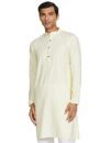 Luxrio Men’s Cotton Blend Solid Regular Fit Kurta (KurtaSolid12Bronze_38_Bronze