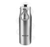 Havells Aqua-S Double Wall Hot/Cold Water Bottle, 304 Grade Stainless Steel Inner Body, Non Toxic, Leak Proof, Easy to Clean, 590 ML Silver