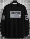 Home METRONAUT Printed Men Round Neck Black T-Shirt