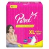 Paree Soft & Rash Free Sanitary Pads for Women|XL- 40 Pads|Quick Absorption|Heavy Flow Champion|Double Feathers for Extra Coverage|Gentle Fragrance|Leakage-Proof|Skin Friendly