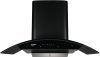 Crompton CHD-SSC90FLE-MBL Auto Clean Curved Glass 90 cm| Low Noise Wall Mounted Chimney(Midnight Black 1360 CMH)