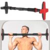 Lifelong Pull Up Bar for Home – Adjustable Rod 70cm to 105cm width, wall mounted without screws – Door Pull up bar to Increase Height – Chin up Bar weight capacity 200 Kgs