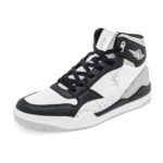 Red Tape Casual Sneaker Shoes for Men | Soft Cushioned Insole, Slip-Resistance, Dynamic Feet Support, Arch Support & Shock Absorption Black/White