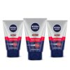 NIVEA Men Acne Face Wash | With Magnolia Bark Extracts for 12Hr Oil Control | Fights Dirt | For Oily Skin 100gm (Pack of 3)
