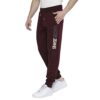Underjeans Men’s Regular Fit Track Pant (UJLSPTP017Wine_Wine_S)