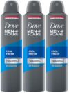 DOVE Men+Care Cool Fresh Dry Spray Antiperspirant Deodorant (Pack of 3) Deodorant Spray  –  For Men(750 ml, Pack of 3)