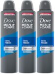 DOVE Men+Care Cool Fresh Dry Spray Antiperspirant Deodorant (Pack of 3) Deodorant Spray  –  For Men(750 ml, Pack of 3)