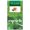TE-A-ME Moringa Green Tea Bags 25 Pieces | Immunity Boosting Green Tea | Herbal Tea Blend for Vitality & Health | 25 Moringa Tea Bags with Herbs & Spices