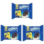 Cadbury Oreo Vanilla Flavour Crème Sandwich Biscuit, 288.75 g(packaging may vary) (Pack of 3)