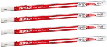 EVEREADY Ultra Slim 20W 4ft Batten | Highly Efficient |Surge Protection | 2 Year Warranty Straight Linear LED Tube Light(White, Pack of 4)